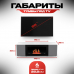 Тумба под ТВ с биокамином SteelHeat LIVORNO IMPULSE 140 см (корпус белый / фасады гротто гранит)